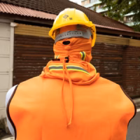 Safety Orange UV Umbra PRO Mask