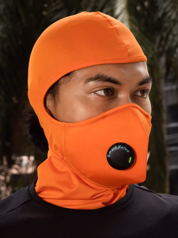 Safety Orange UV Umbra PRO Mask