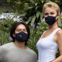 couple-black-pro-valve Zorro Black PRO Mask