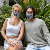 Houndstooth PRO Mask