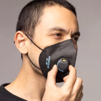 EZ-95 Black Disposable Mask 2-Pack