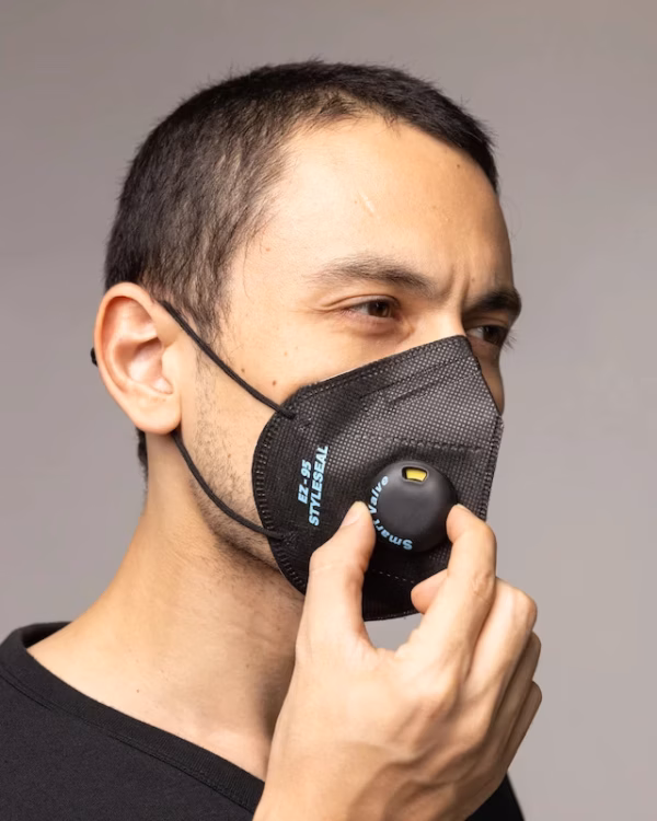EZ-95 Black Disposable Mask 2-Pack