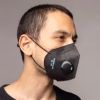 EZ-95 Black Disposable Mask 2-Pack