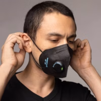 EZ-95 Black Disposable Mask 2-Pack