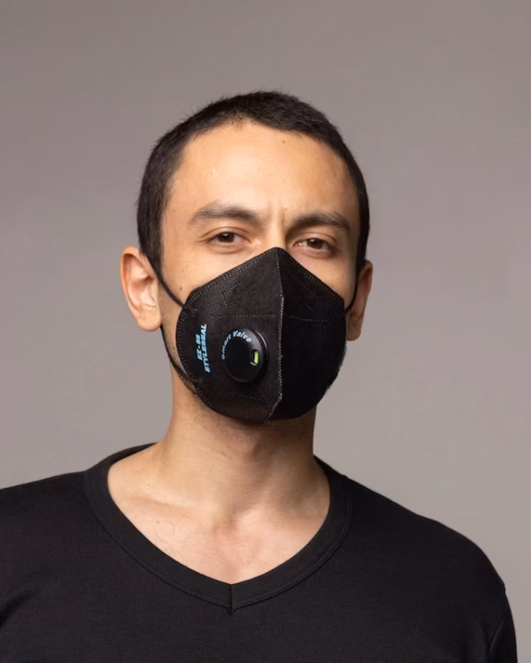EZ-95 Black Disposable Mask 2-Pack