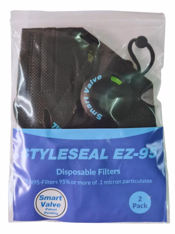 ez-95 kn95 disposable mask 2-pack