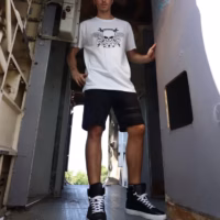 SKULL-ZOOM Skulls Reflective White T-Shirt