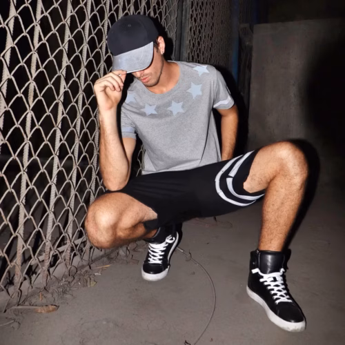 Star Reflective Grey T-Shirt