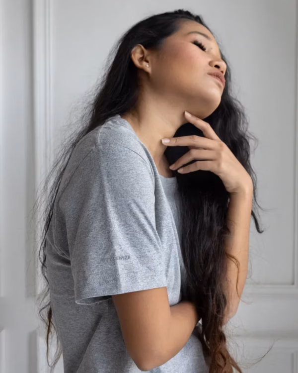 Plain T Reflective Grey T-Shirt