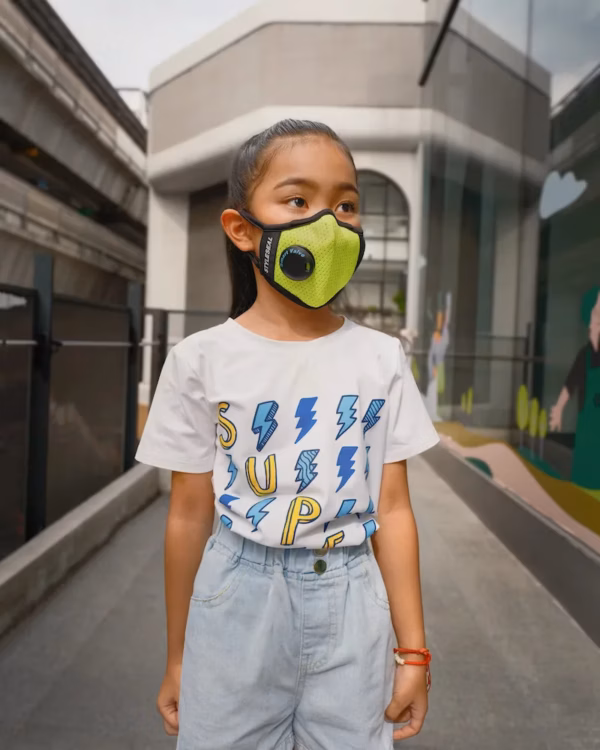 Safety Yellow Mesh AIR+ Mask