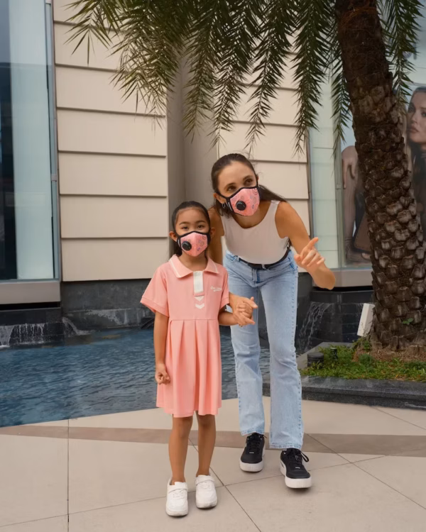 Pink Happy AIR+ Mask