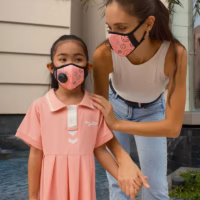 Pink Happy AIR+ Mask
