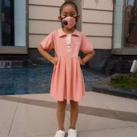 Pink Happy AIR+ Mask