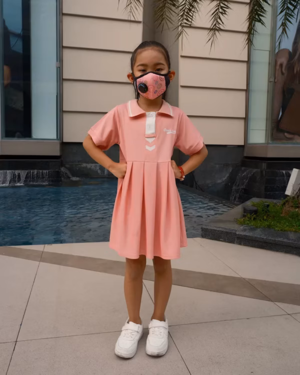 Pink Happy AIR+ Mask