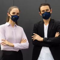 Royal Blue AIR+ Mask